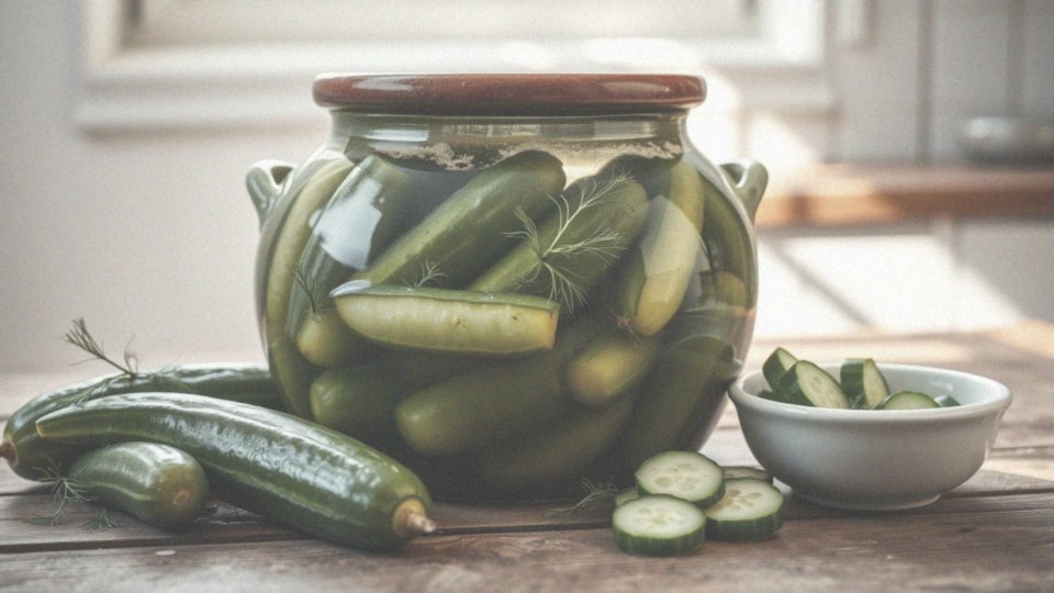 W jaki sposób ogórki kiszone wpływają na osoby z problemami układu pokarmowego?