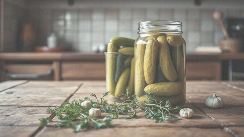 Jakie składniki odżywcze znajdują się w ogórkach kiszonych?