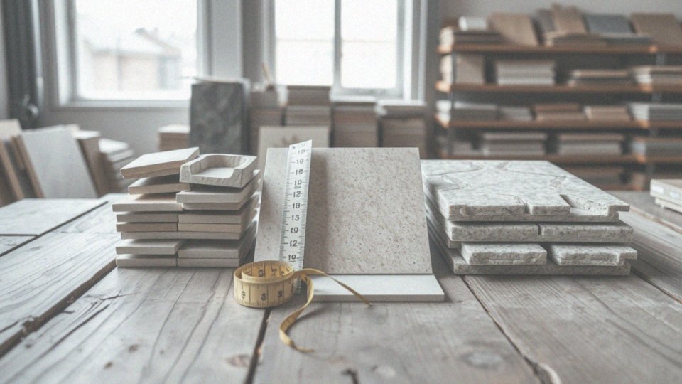 Jakie są różnice w wadze płytek w zależności od materiału?