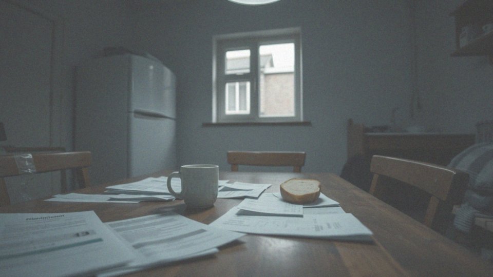 Jakie trudności mogą wpłynąć na sytuację materialną?