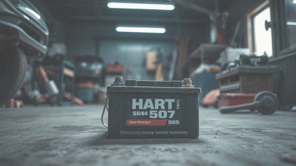 Co charakteryzuje akumulator HART 564 505?