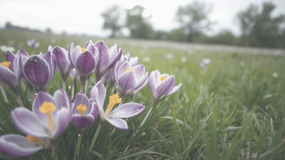 Jakie cechy ma krokus jako zwiastun wiosny?