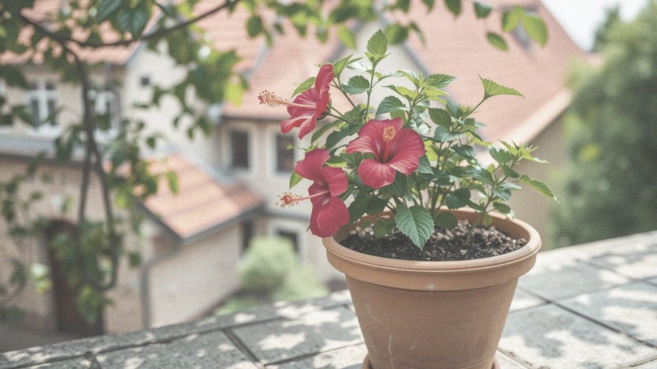 Jakie jest podlewanie hibiskusa w doniczce?