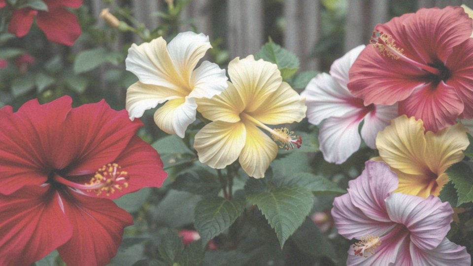 Jakie kolory kwiatów można spodziewać się u hibiskusów?